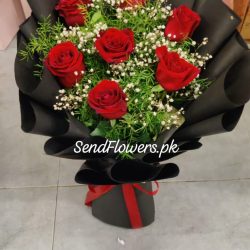 Red Rose Flowers Delivery Lahore - SendFlowers.pk