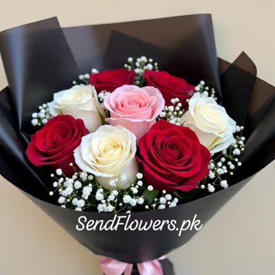 Mix Rose Flowers Pakistan - SendFlowers.pk