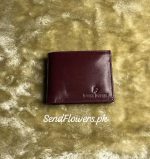 Maroon Bi-Fold Wallet Pakistan - SendFlowers.pk