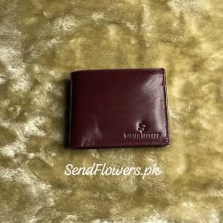 Maroon Bi-Fold Wallet Pakistan - SendFlowers.pk
