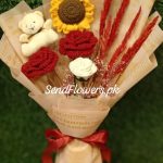 Crochet Flowers Bouquet Lahore - SendFlowers.pk