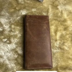 Brown Leather Long Wallet Pakistan - SendFlowers.pk
