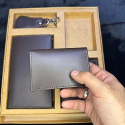 Leather Wallet Gift Set for Men Lahore - SendFlowers.pk
