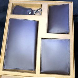 Leather Wallet Gift Set for Men Lahore - SendFlowers.pk