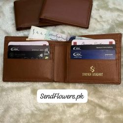 Leather Slim Wallet for Men Pakistan - SendFlowers.pk