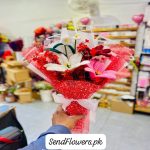 Crochet Bouquet for Mother's Day Lahore - SendFlowers.pk
