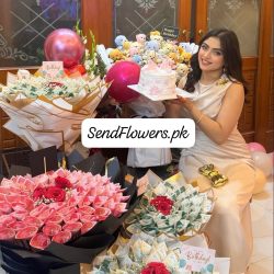 Birthday Money Bouquet Lahore - SendFlowers.pk