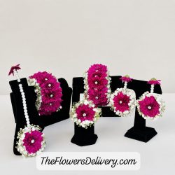 Dulhan Flower Jewellery Set Lahore - SendFlowers.pk
