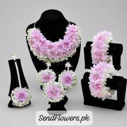 Flower Jewellery Set Lahore - SendFlowers.pk