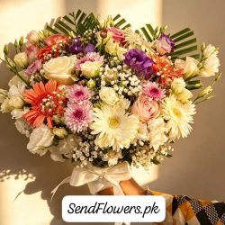 Bridal Bouquet Flowers Lahore - SendFlowers.pk