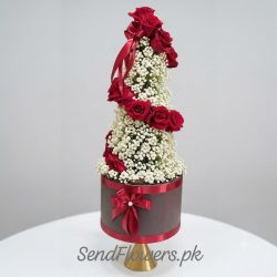 Flowers Gift Box Lahore - SendFlowers.pk