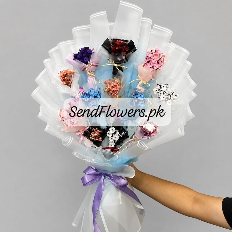 Bouquet of Mini Bouquets Bouquet of Mini Bouquets Lahore - SendFlowers.pk