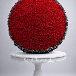 1000 Roses Bouquet Lahore - SendFlowers.pk