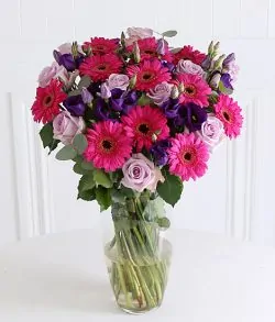 Birthday Daises and Roses sendflowers.pk