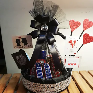 Best Wishes Basket (12 Inches)