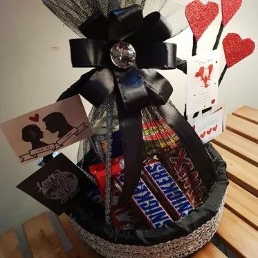 Best Wishes Basket (12 Inches)