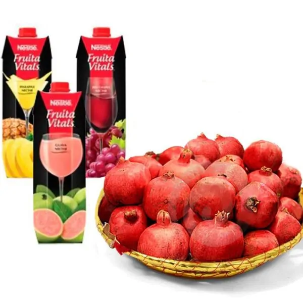 Pomegranate Basket with Fresh Juices - send online fruit basket in Pakistan