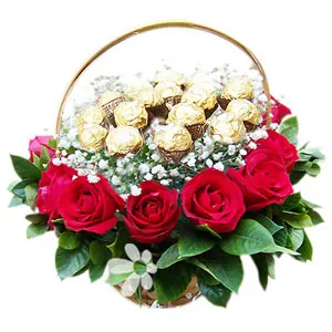 Delicious Choco Gift Basket - SendFlowers.PK