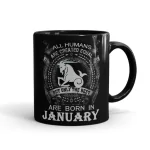 Best Born In January Mug Black - SendFlowers.pk