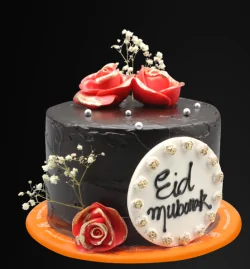 Cake with Eid Mubarak Wishes - SendFlowers.pk