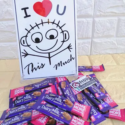 Dairy Love Chocolates - SendFlowers.pk