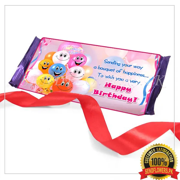 Happy Birthday Special Chocolate Bar - SendFlowers.pk
