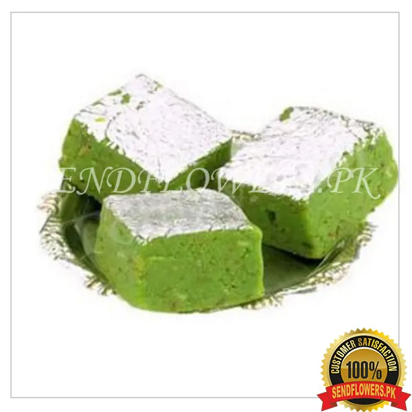 Premium Pista Barfi - SendFlowers.pk