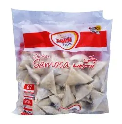 Frozen chicken samosa