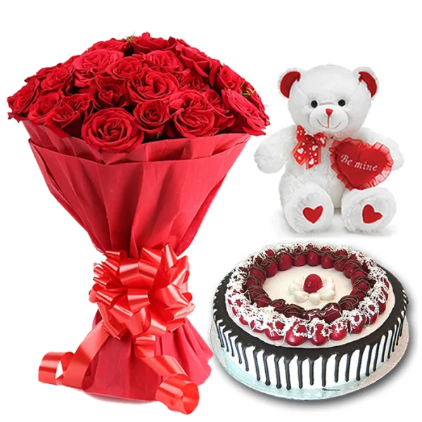 Delivery of Just Be Mine gift on Eid in Pakistan
