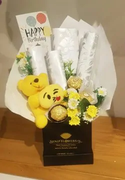 Delivery of Happy Birthday Chocolate Box in Pakistan