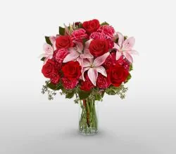 Delivery of Romance of Pink & Red in Pakistan