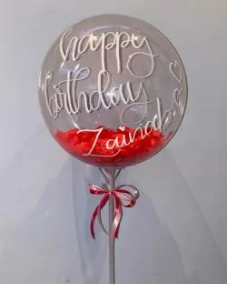 Confetti Customize Birthday Balloons - Bobo Balloons Delivery