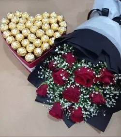 Valentine Rose to Pakistan - SendFlowers.pk