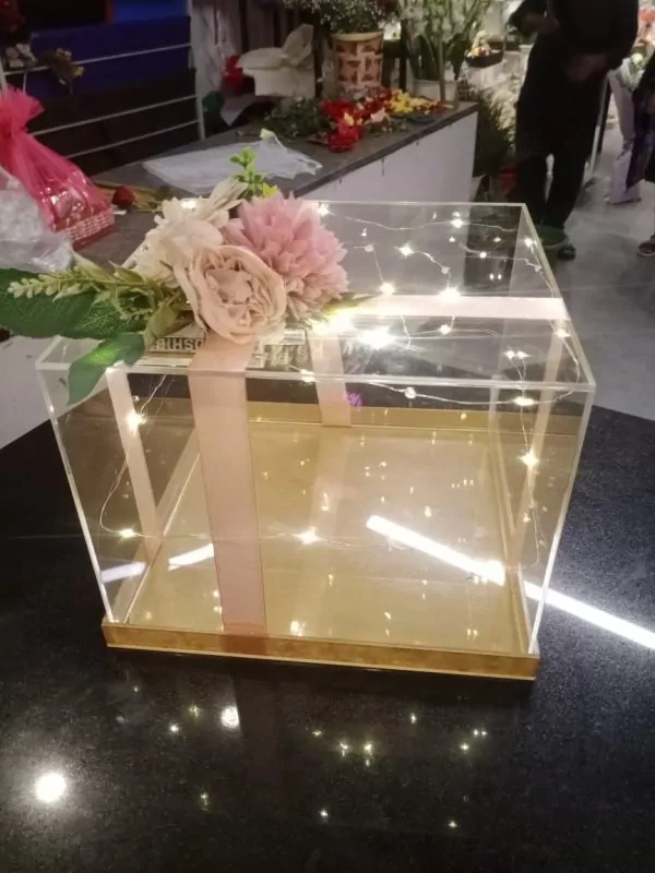 Empty Acrylic Box