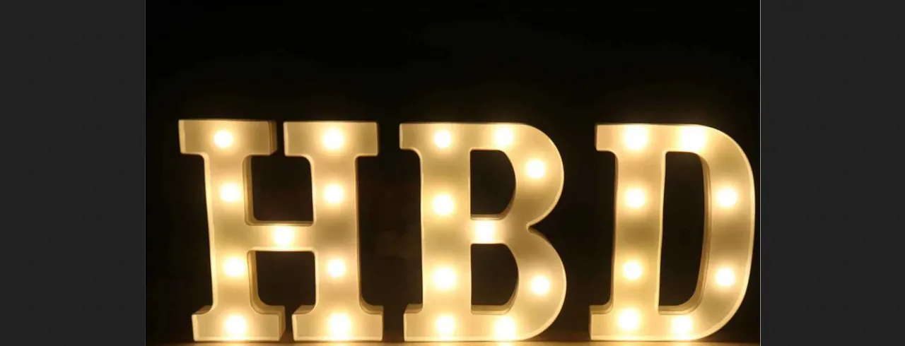 Birthday Letter Light - SF Pakistan