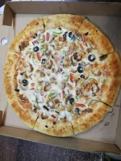 Pizza Online Kabab Stuffed Pizza