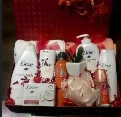 Mothers Day Hamper - Premium Dove Products - sendflowers.pk