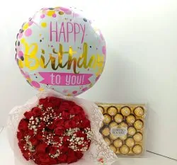 Birthday Flowers Deal Lahore - SendFlowers.pk
