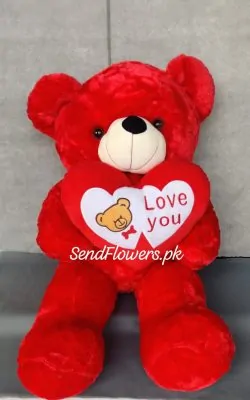 Valentine's Day Teddy Bear Lahore - SendFlowers.pk